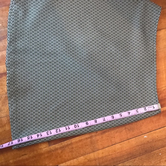 Vintage high waisted patterned skirt - Picture 4 of 5